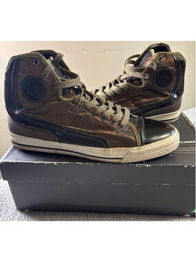 👟 Palladium Glide High-Top Sneakers – Men’s Size 11 – Brown (PM09GD4D)